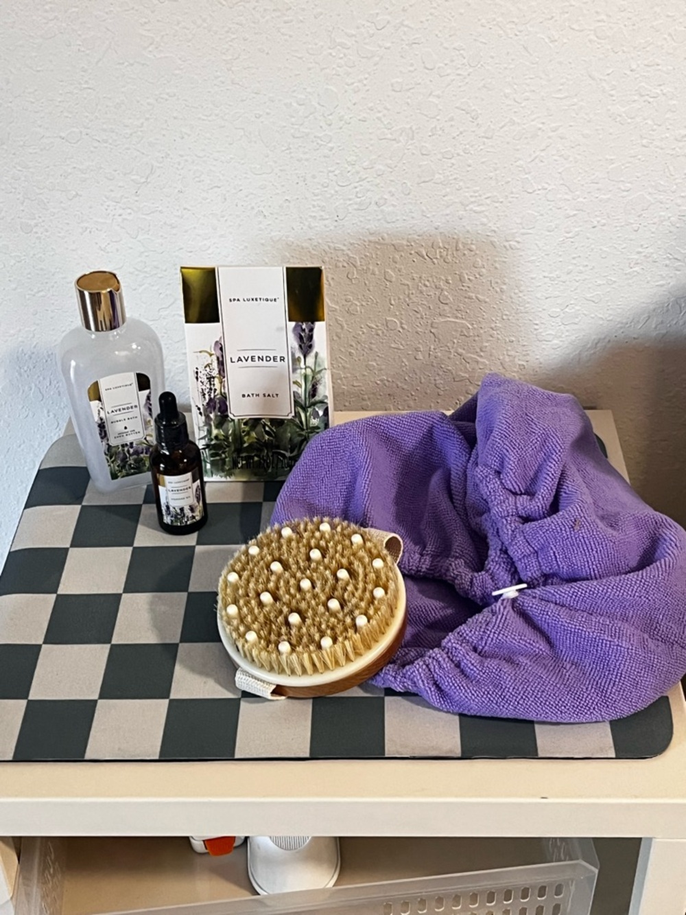 Lavender Bath Set - Purple